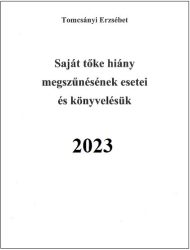 Saját tőke hiány megszűnésének esetei és könyvelésük 2023